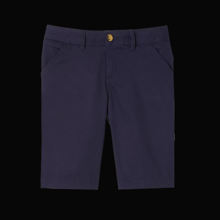 Girls' Stretch Twill Bermuda Shorts