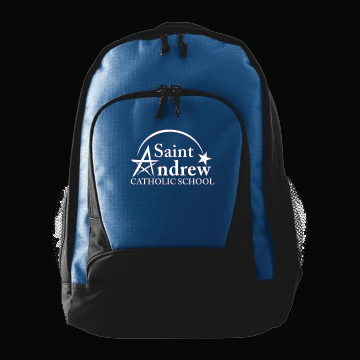 Navy Saint Andrew Catholic School Backpack