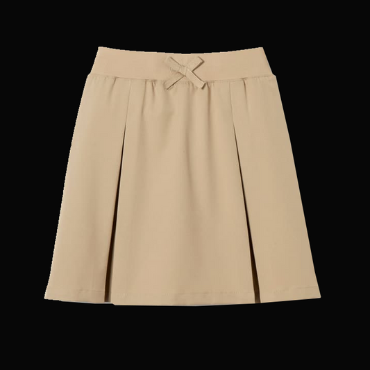 Girls' Pull-On Kick Pleat Performance Skort
