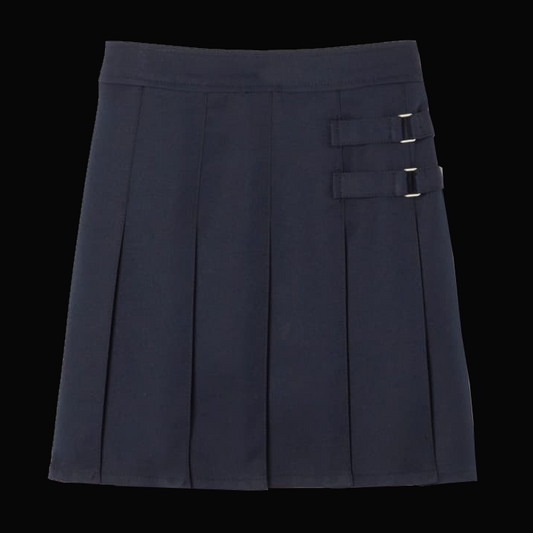Girls' Pleated Two-Tab Skort