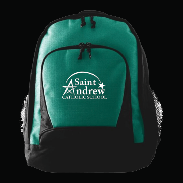 Green Saint Andrew Catholic School Backpack