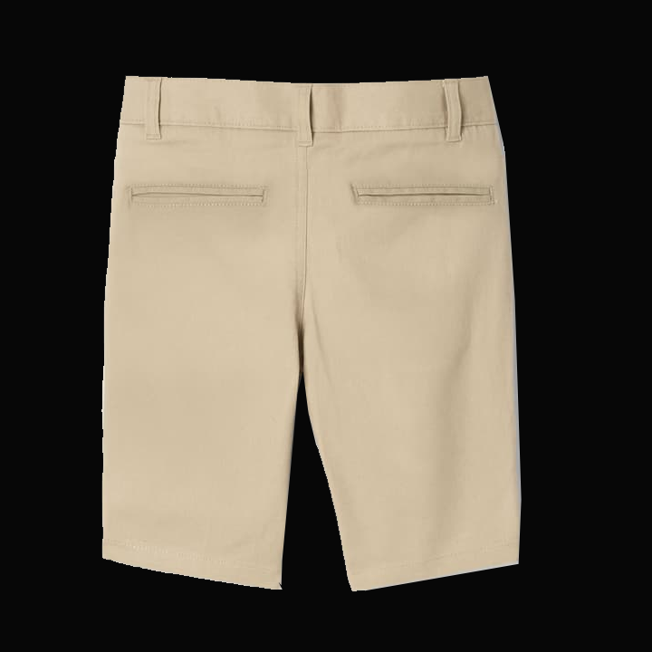 Girls' Stretch Twill Bermuda Shorts