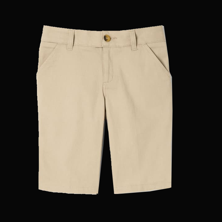 Girls' Stretch Twill Bermuda Shorts