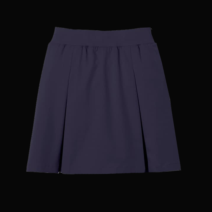 Girls' Pull-On Kick Pleat Performance Skort