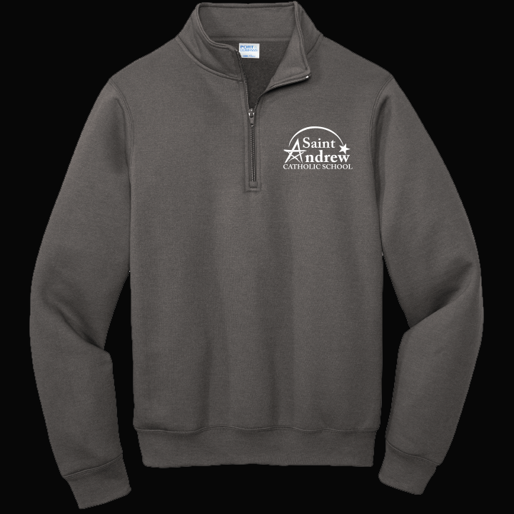 Quarter Zip Pullover Sweatshirt