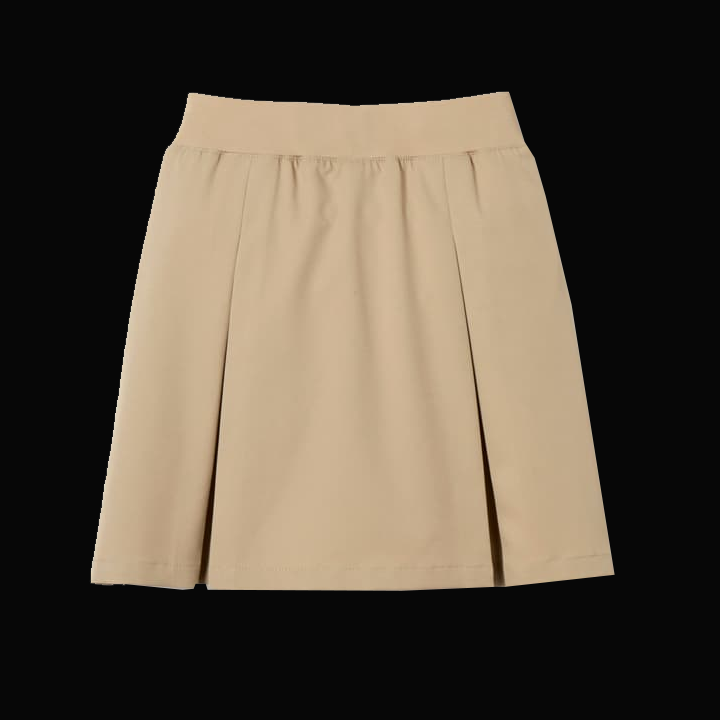 Girls' Pull-On Kick Pleat Performance Skort